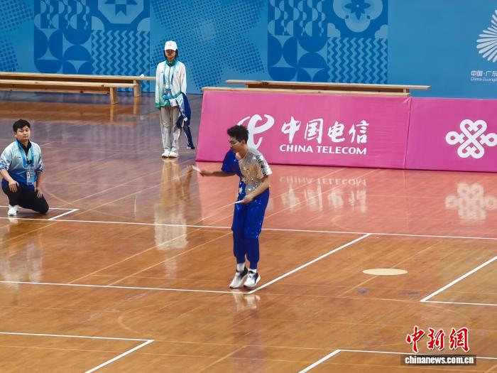 全国残特奥会OOPUP中欧杯跳绳赛在惠州举行 残疾